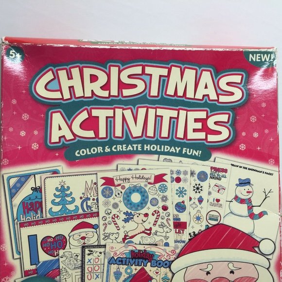 Kid Christmas Activities 225 Holiday Crafts Everything You Need Included 5+ Fun - Picture 5 of 9